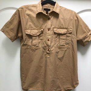 JCrew garment-dyed utility popover